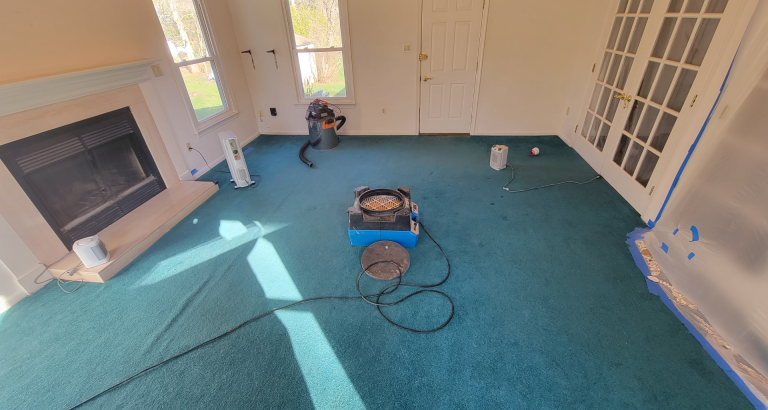 Water damage restoration in Chevy Chase